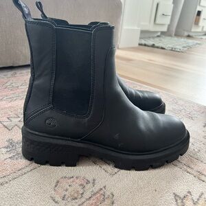 Timberland Black Ankle Boots